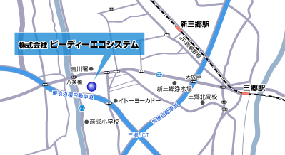 営業本部アクセスマップ